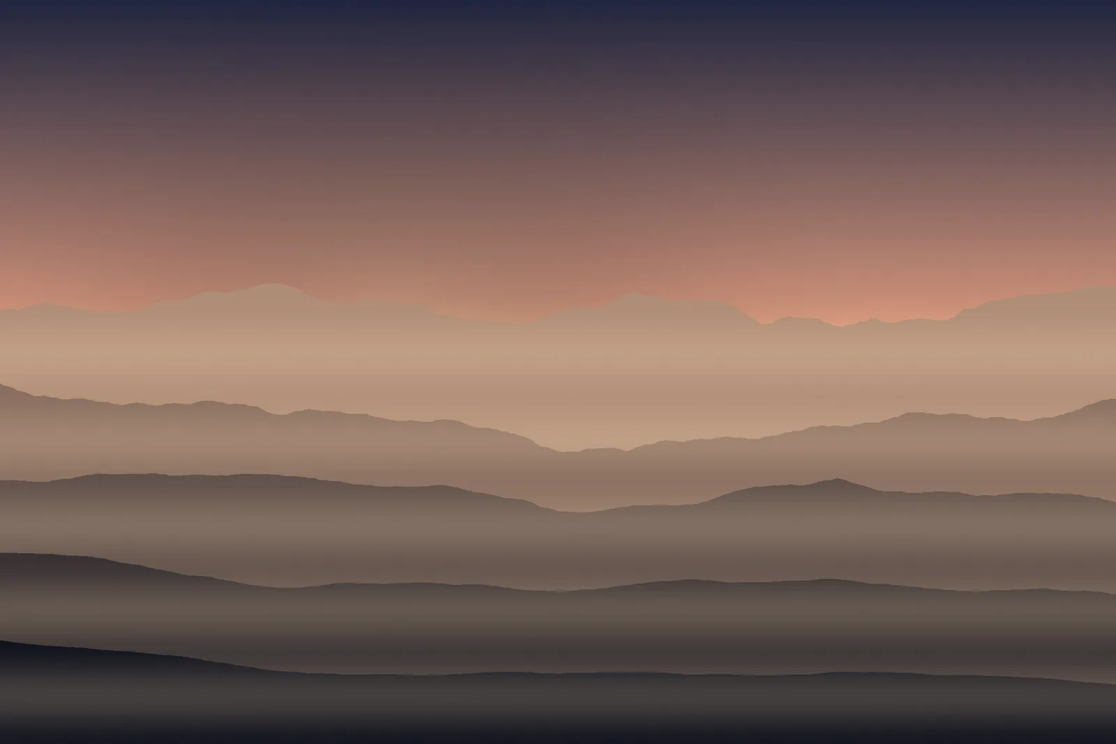 Ridge at First Light, Placeholder location