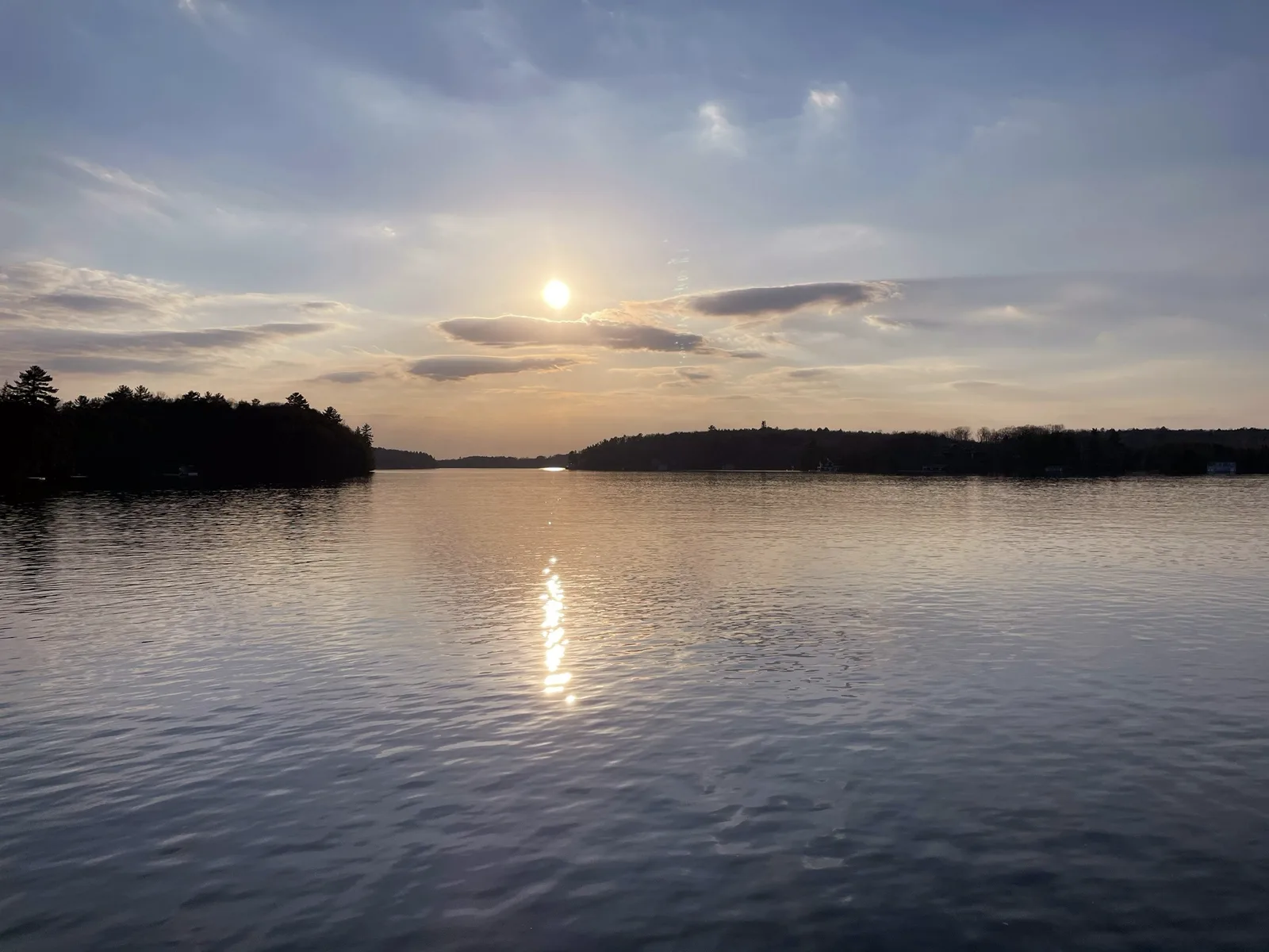 Sunset Channel, Muskoka, Ontario